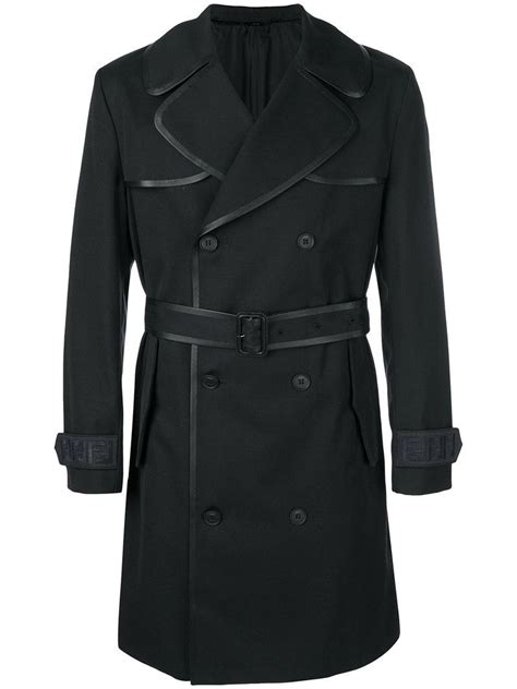 fendi mens coat from power|fendi trench coat men's.